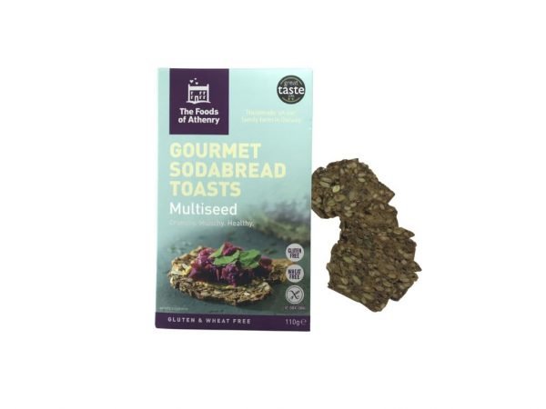Gourmet Sodabread Toasts (Multiseed)